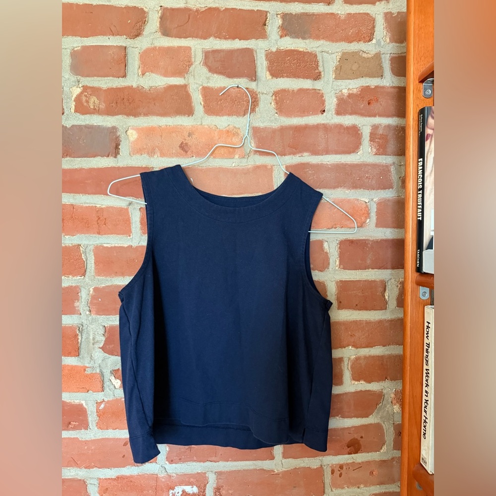 GAP Navy Sleeveless Tank Top